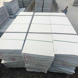 晋中芝麻白毛板，石材毛板