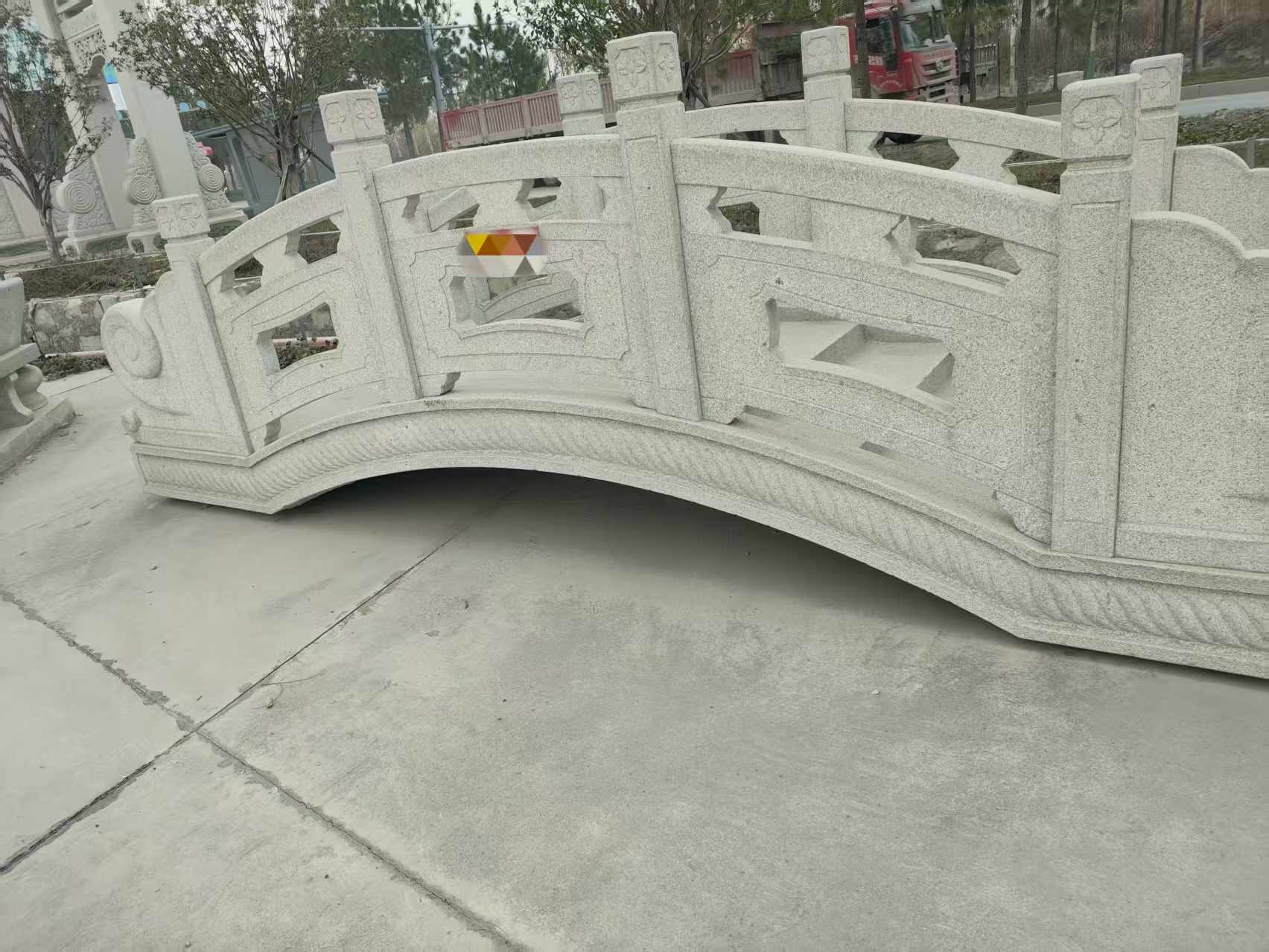 晋中芝麻白拱桥，石桥